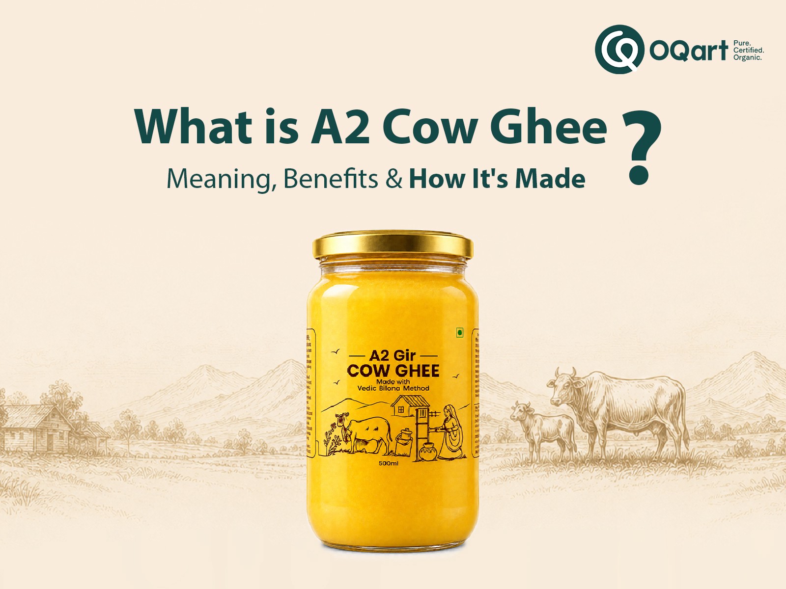 What Is A2 Cow Ghee? Meaning, Benefits & How It's Made