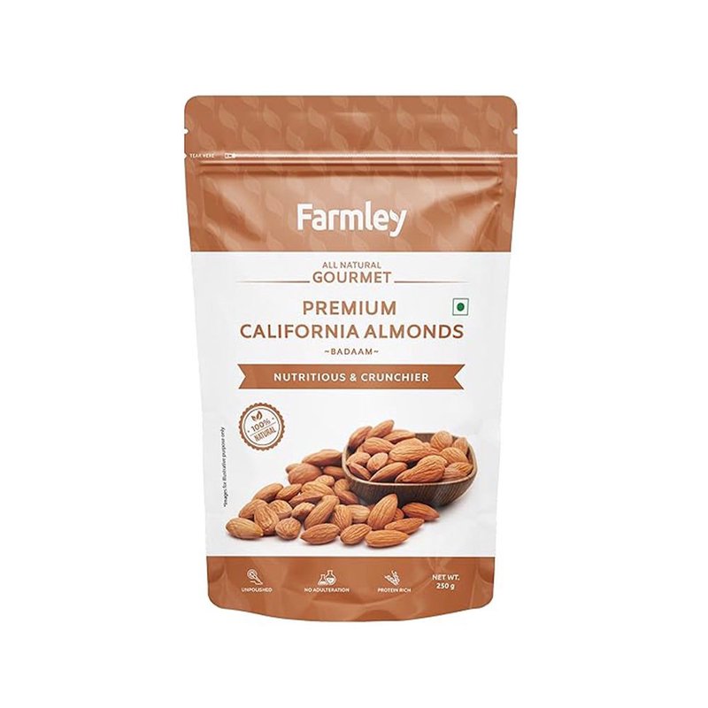 FARMLEY CALIFORNIA ALMONDS250G