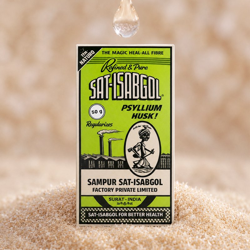 Sidhpur Sat Isabgol | Natural Psyllium Husk for Digestive Wellness | Rich in Dietary Fiber | Supports Healthy Digestion & Daily Gut Health