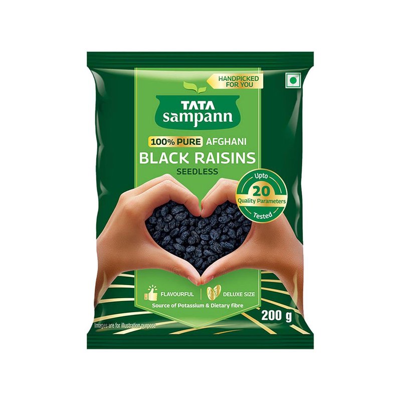 Tata Sampann Afghani Black Raisin 200g