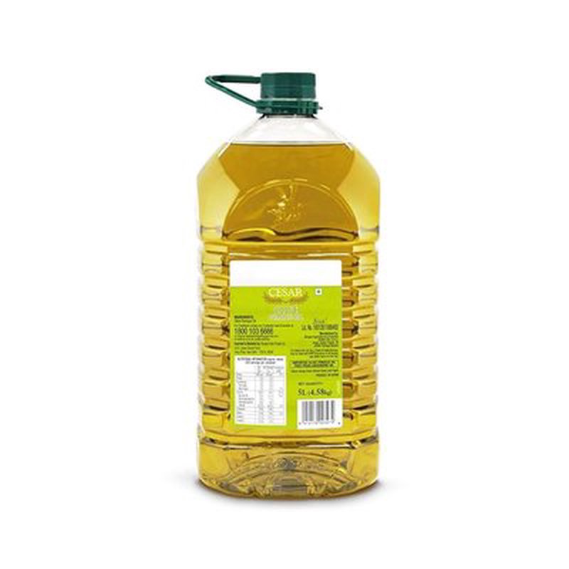 Borges César Pomace Olive Oil | Refined Pomace Olive Oil | Ideal for Frying, Sautéing & Everyday Cooking | Mild Flavour Cooking Oil