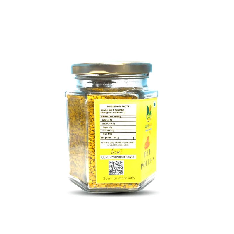 Imzak Bee Pollen | 100% Pure Natural Bee Pollen Granules | Rich in Protein, Vitamins, Minerals & Antioxidants | Superfood for Immunity, Energy & Daily Wellness | Healthy Nutritional Supplement for Men & Women thumbnail 2