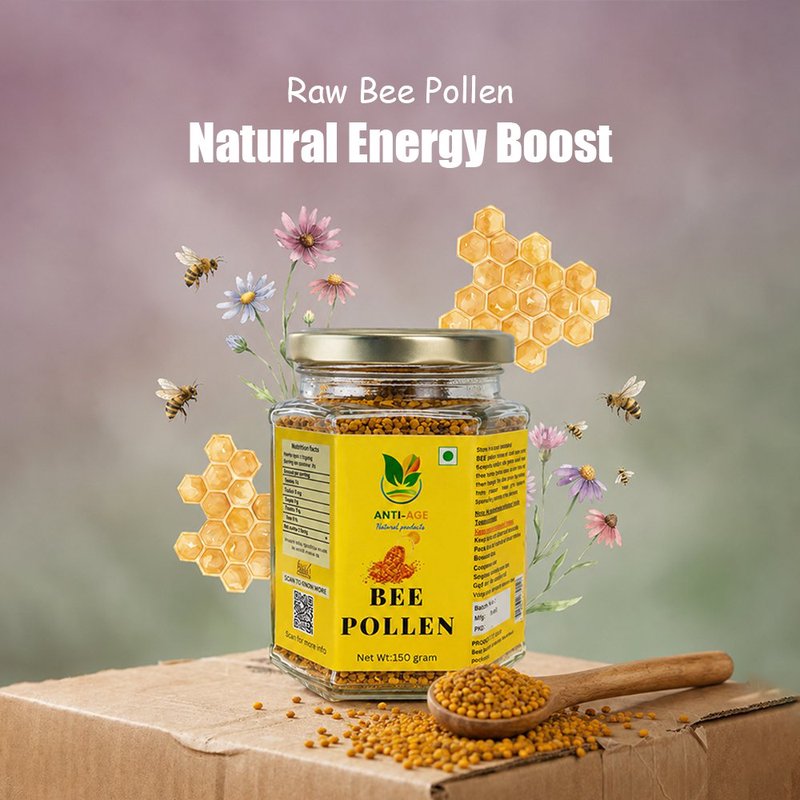 Imzak Bee Pollen | 100% Pure Natural Bee Pollen Granules | Rich in Protein, Vitamins, Minerals & Antioxidants | Superfood for Immunity, Energy & Daily Wellness | Healthy Nutritional Supplement for Men & Women thumbnail 3