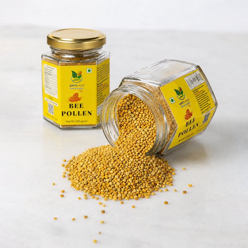 Imzak Bee Pollen | 100% Pure Natural Bee Pollen Granules | Rich in Protein, Vitamins, Minerals & Antioxidants | Superfood for Immunity, Energy & Daily Wellness | Healthy Nutritional Supplement for Men & Women thumbnail 5