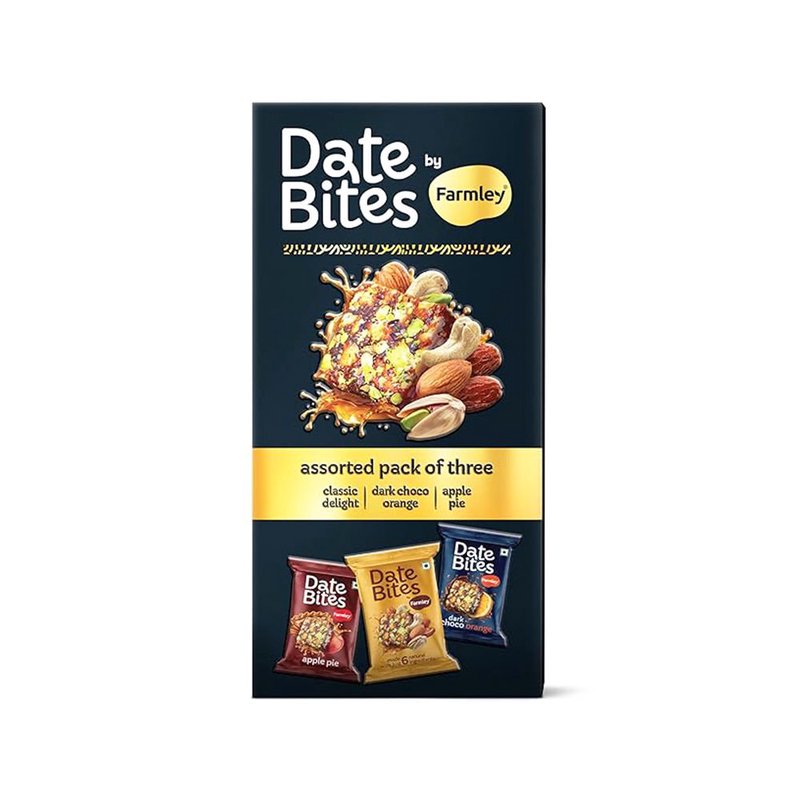 FARMLEY ASSORTED DATE BITES 60GM