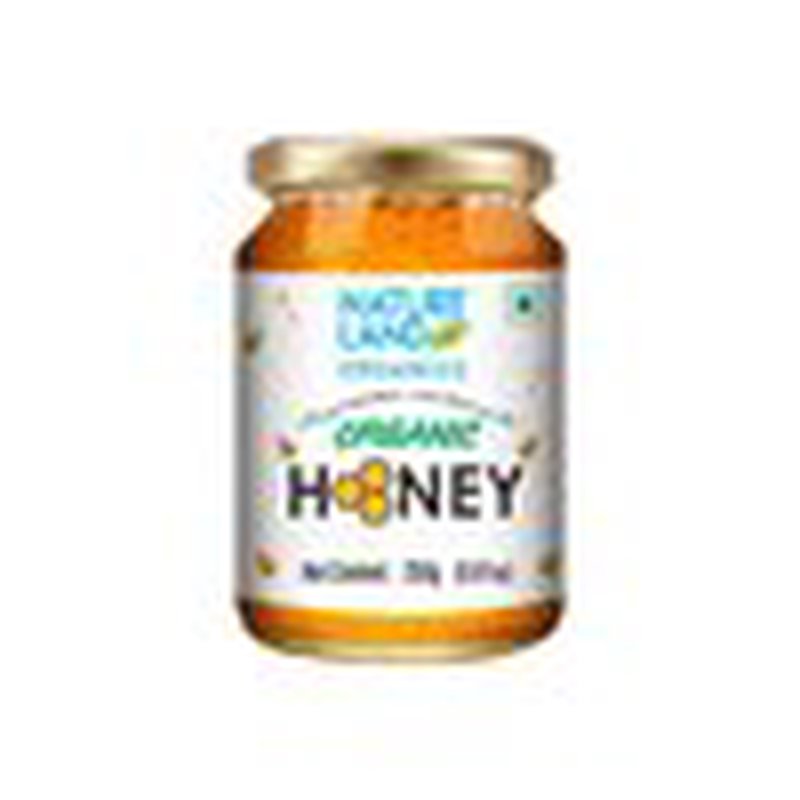 Natureland Organics Organic Honey 500g | 100% Pure Natural Honey | Rich in Antioxidants | Natural Sweetener for Tea, Toast, Smoothies & Everyday Use