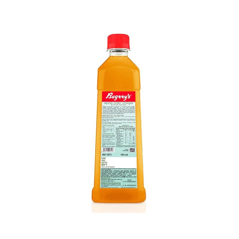 Bagrry's Apple Cider Vinegar 500ml | Raw & Filtered ACV | Natural Wellness Drink for Digestion, Detox & Daily Health | Easy Addition to Your Healthy Lifestyle thumbnail 2