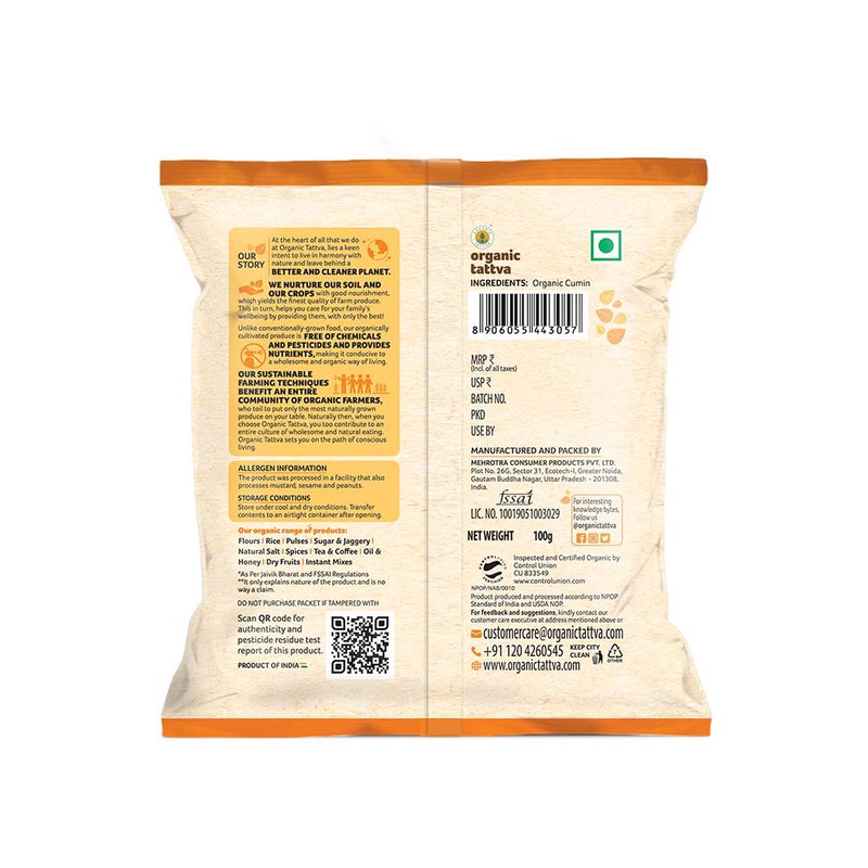 Organic Tattva Cumin Powder | Organic Jeera Powder | Premium Cumin Powder | Authentic Indian Spice for Daily Recipes thumbnail 2