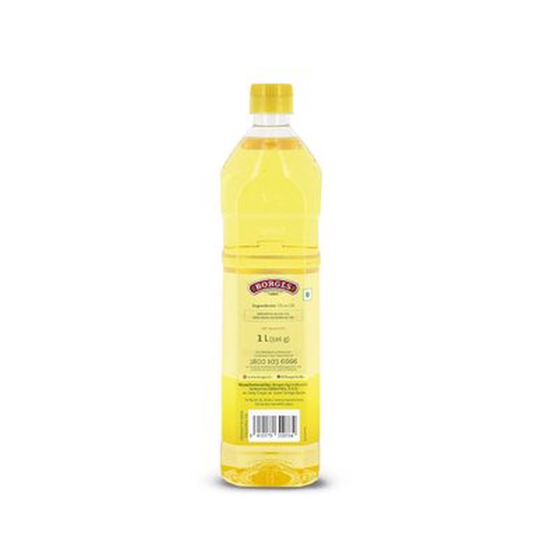 Borges Indian Cooking Oil | Premium Blended Edible Oil | Light & Versatile Cooking Oil | Ideal for Frying, Sautéing & Everyday Indian Cooking | 5L