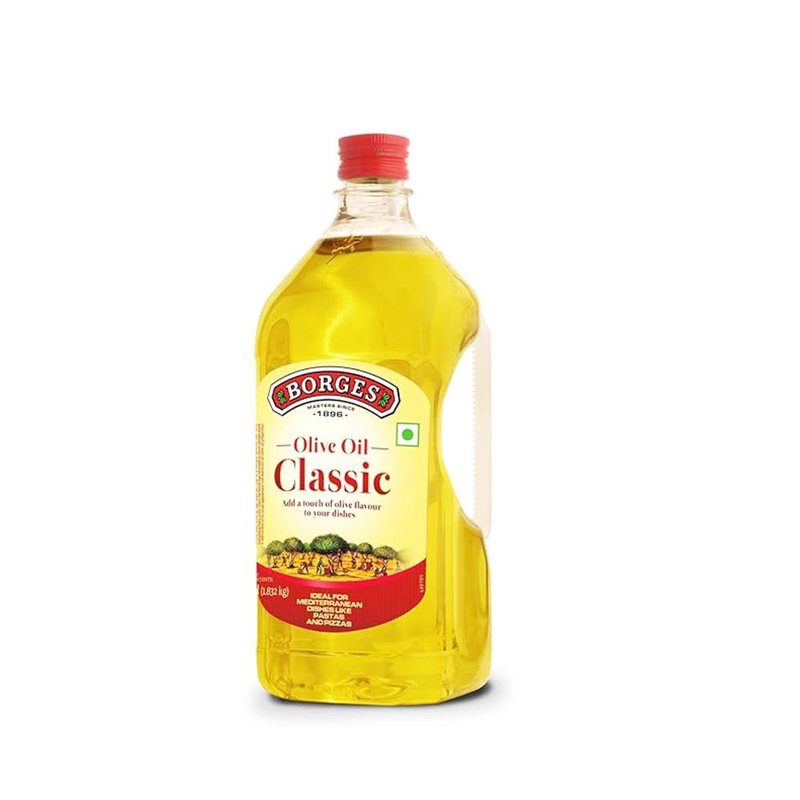 Borges Classic Olive Oil | Versatile Olive Oil for Everyday Cooking | Smooth & Mild Flavour | Ideal for Frying, Sautéing, Roasting & Grilling | PET Bottle