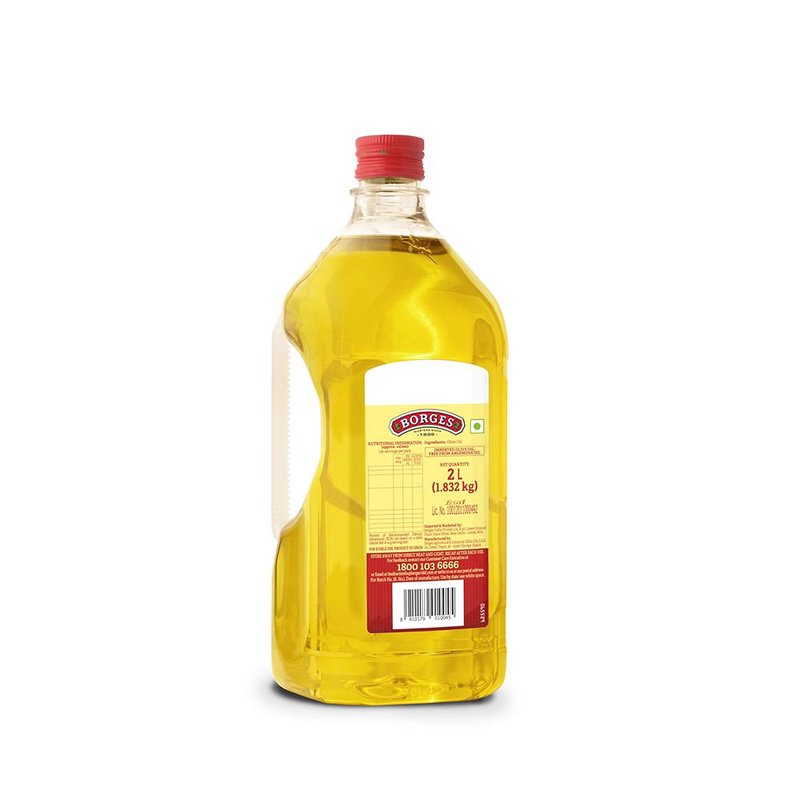 Borges Classic Olive Oil | Versatile Olive Oil for Everyday Cooking | Smooth & Mild Flavour | Ideal for Frying, Sautéing, Roasting & Grilling | PET Bottle thumbnail 2
