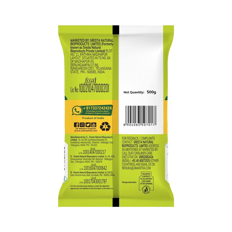 24 Mantra Organic Foxtail Millet | Kangni Millet | Whole Grain Ancient Millet | Healthy Rice Alternative