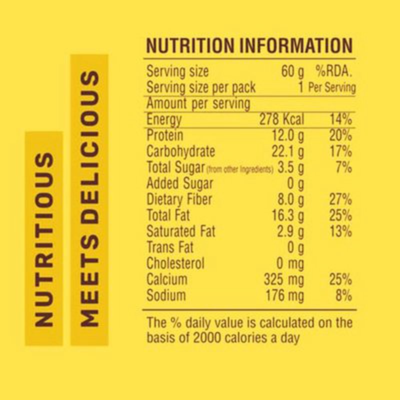 RiteBite Daily 7 Grain Breakfast Cookies Choco Almond (Pack of 1) | Made with 7 Grains, Chocolate & Almonds | High Fibre & Calcium | No Maida | No Preservatives | Crunchy Breakfast & Anytime Snack