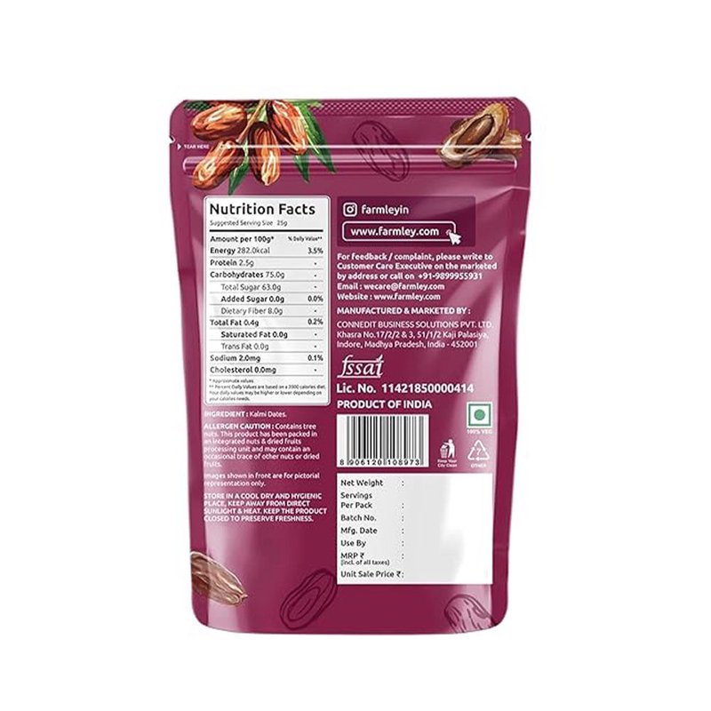 FARMLEY KALMI DATES POUCH 200G thumbnail 2