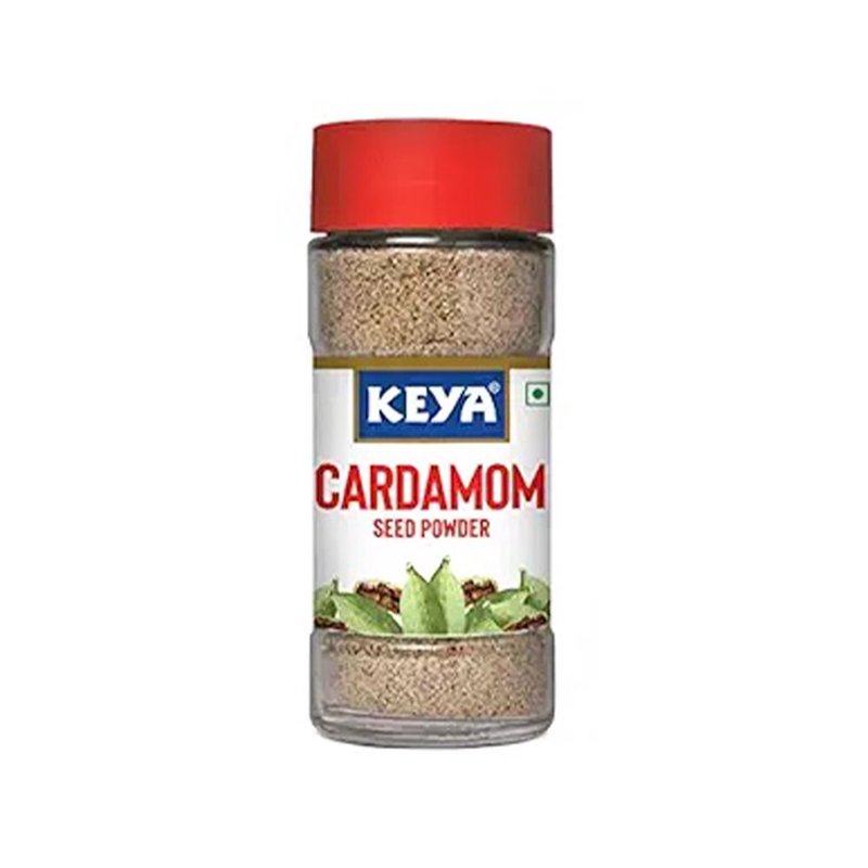 Keya Cardamom Seed Powder | Premium Ground Elaichi Spice | Rich Aroma & Natural Flavor | Perfect for Tea, Desserts, Sweets & Everyday Cooking
