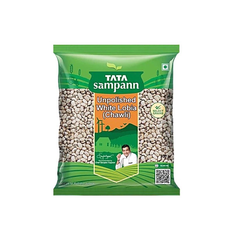 Tata Sampann White Lobia / Chawli 500g