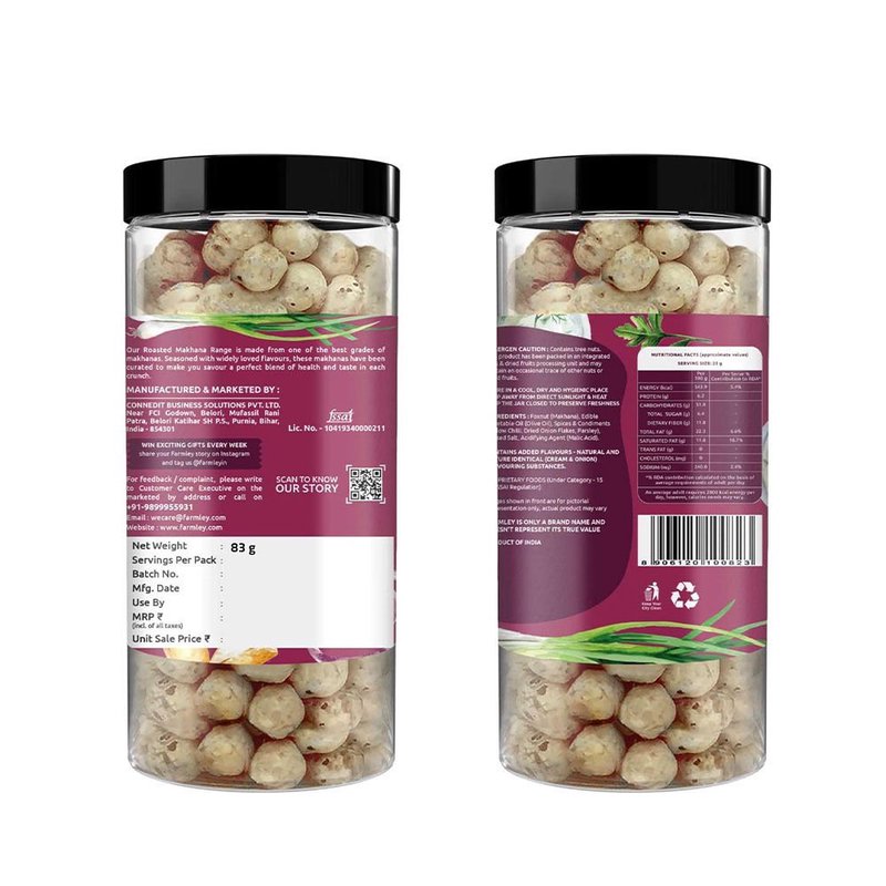 FARMLEY MAKHANA CR & ONION 83G PCS thumbnail 2