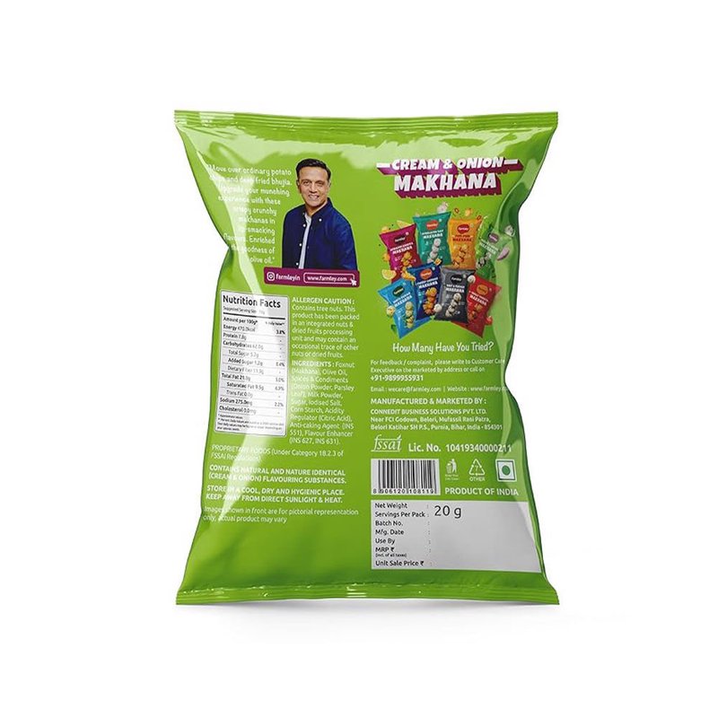 FARMLEY MAKHANA CR & ONION 20GM thumbnail 2
