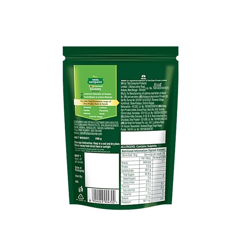 Tata Sampann Raisin 200 G thumbnail 2