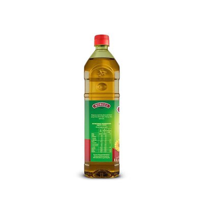 Borges Sunflower Oil with Extra Virgin Olive Oil | Blended Cooking Oil | Light & Versatile Edible Oil | Ideal for Frying, Sautéing & Everyday Cooking | 5L