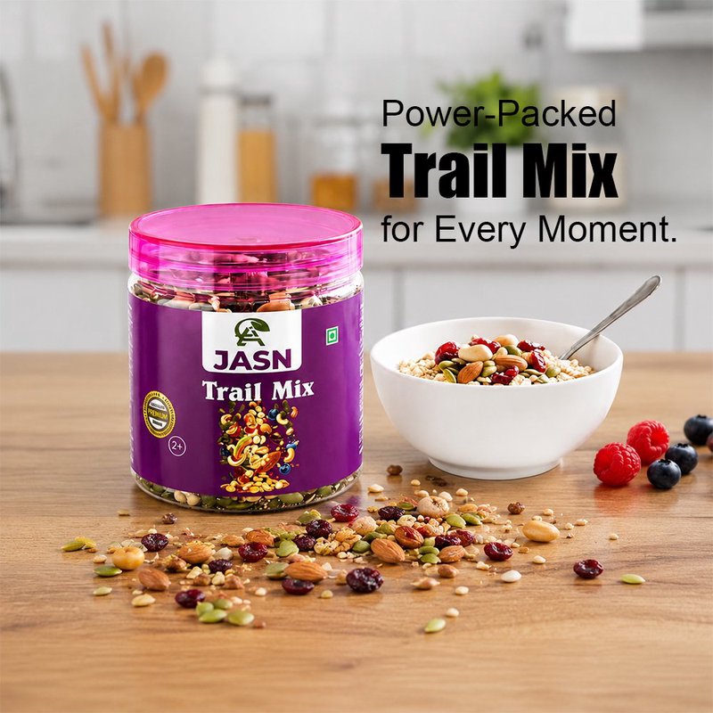 Taruwar Premium Trail Mix 250g | Includes Seeds, Dry Fruits & Dried Fruits | Healthy Nut & Seed Mix for Energy, Nutrition & Daily Snacking | Crunchy & Nutrient-Rich Snack Blend thumbnail 2