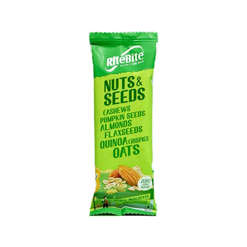 RiteBite Nuts & Seeds Mix | Premium Mixed Nuts & Seeds | High Protein & Fiber Healthy Snack | Ready-to-Eat