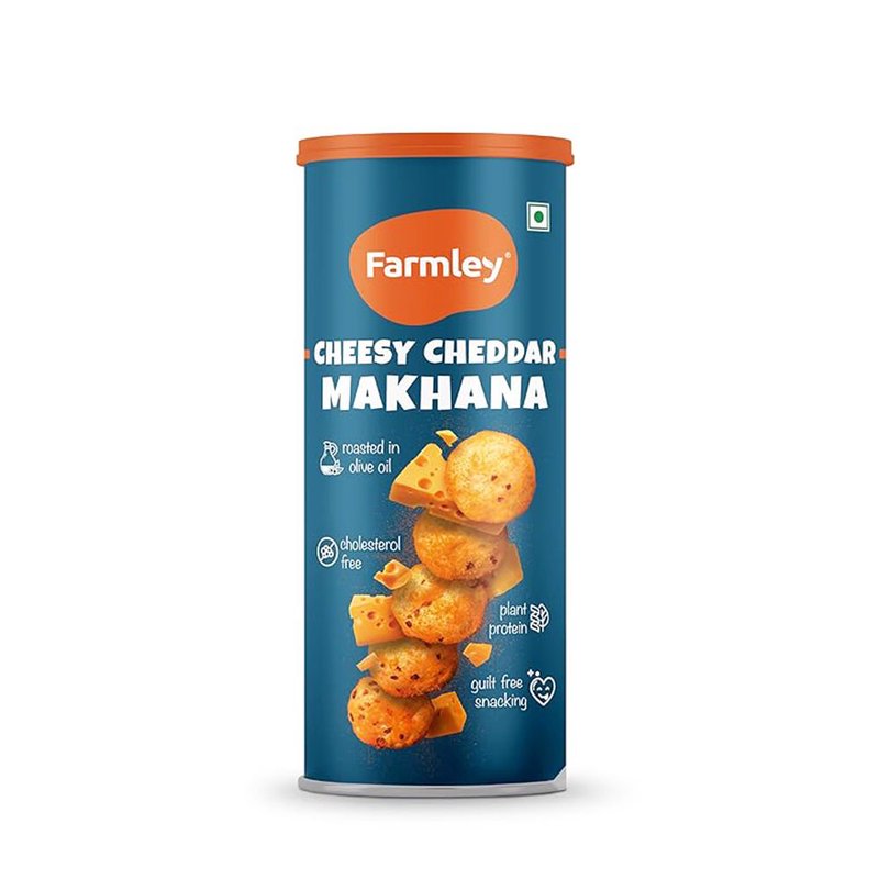 FARMLEY JAR MAKHANA CHEDDAR CHEESY 55GM