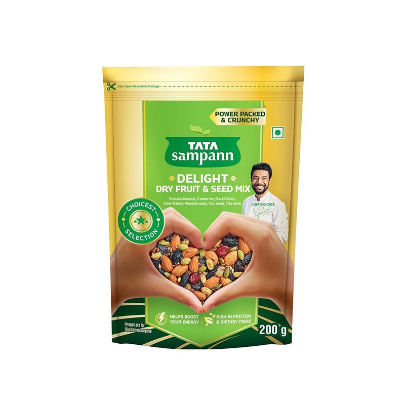 Tata Sampann Delight Dry Fruit & Seed Mix 200g