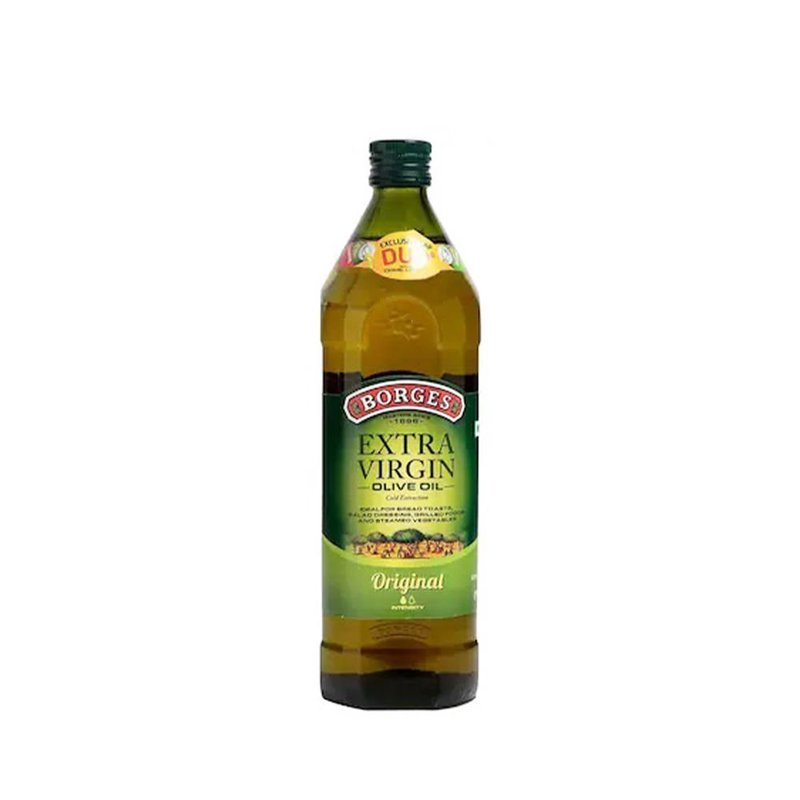 Borges Extra Virgin Olive Oil | Cold Extracted Olive Oil | Smooth & Fruity Flavour | Perfect for Salads, Dressings, Marinades & Everyday Cooking | Glass Bottle