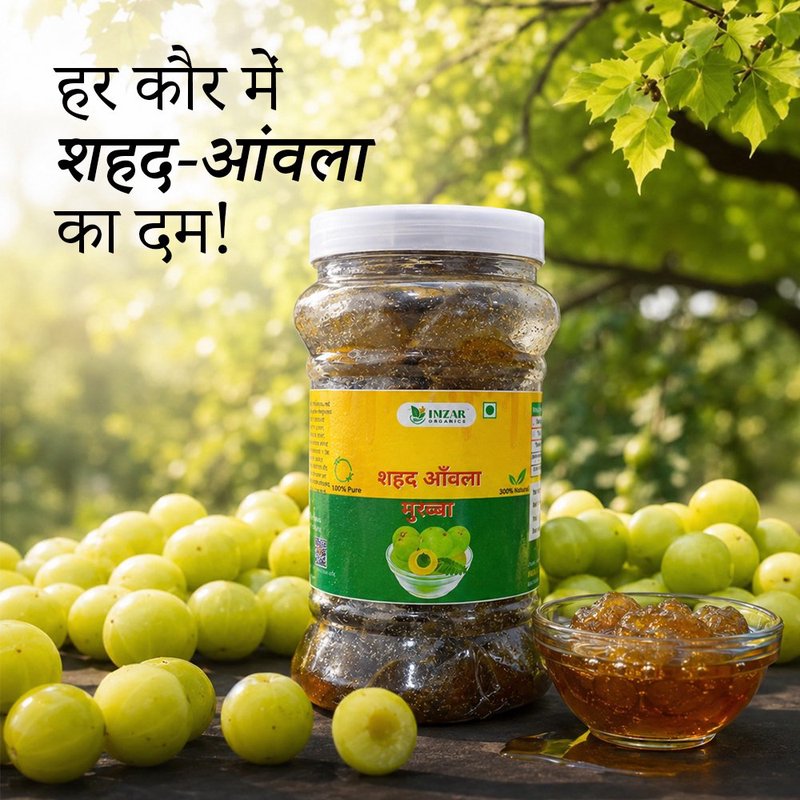 Imzak Amla Honey Murabba | Premium Amla Preserve in Pure Honey | Rich in Vitamin C & Antioxidants | Ayurvedic Superfood for Immunity, Digestion & Daily Wellness | Healthy Natural Sweet Delight thumbnail 2