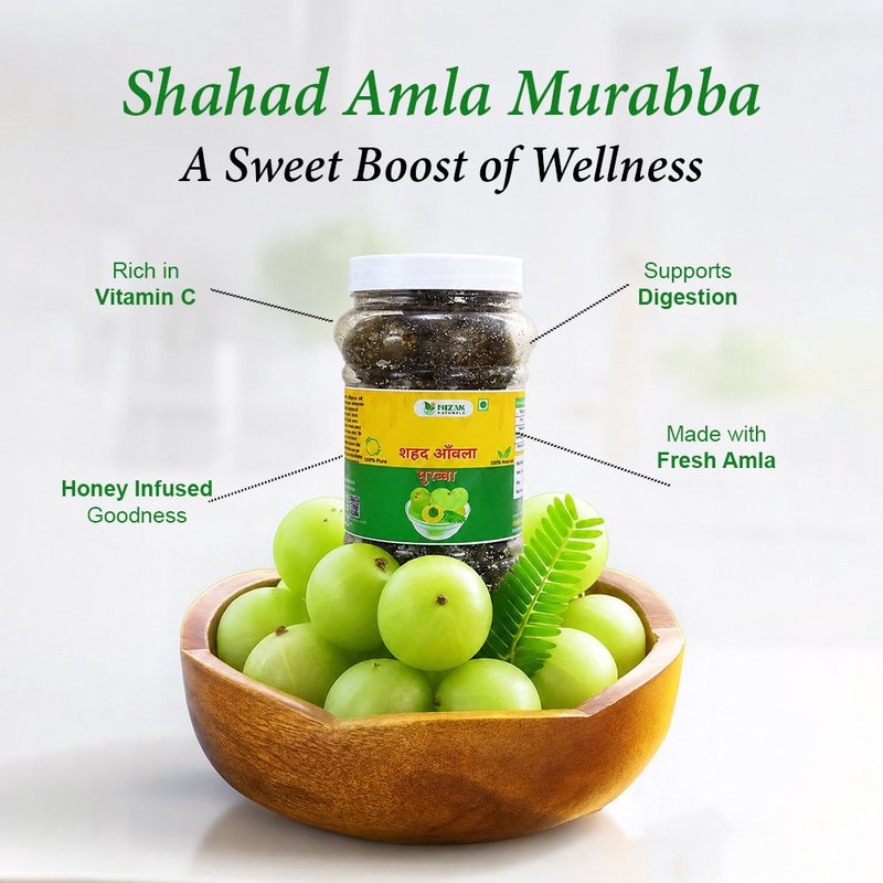Imzak Amla Honey Murabba | Premium Amla Preserve in Pure Honey | Rich in Vitamin C & Antioxidants | Ayurvedic Superfood for Immunity, Digestion & Daily Wellness | Healthy Natural Sweet Delight thumbnail 3