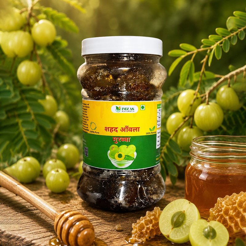 Imzak Amla Honey Murabba | Premium Amla Preserve in Pure Honey | Rich in Vitamin C & Antioxidants | Ayurvedic Superfood for Immunity, Digestion & Daily Wellness | Healthy Natural Sweet Delight thumbnail 4