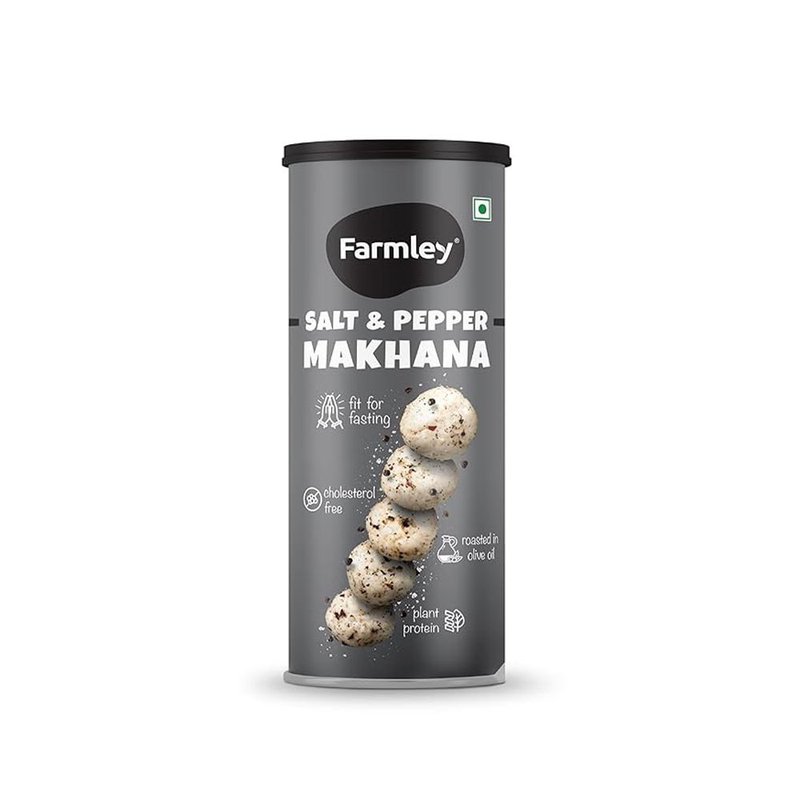 FARMLEY JAR MAKHANA SALT &PEPPER 55GM