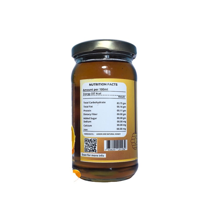 Imzak Infused Lemon Honey | Pure Natural Honey with Lemon | Immunity Booster & Healthy Sweetener | Raw & Delicious Honey thumbnail 2