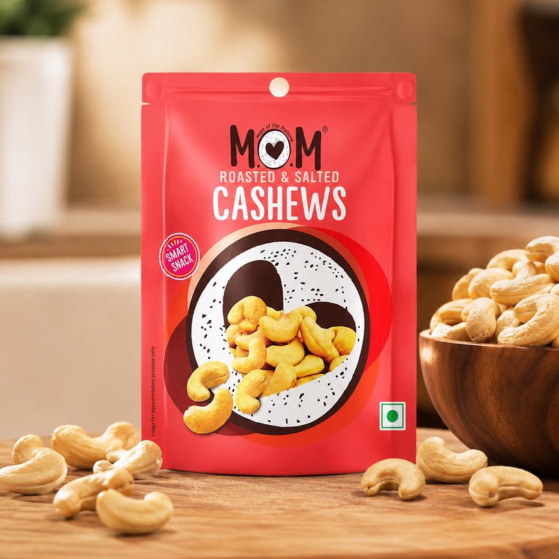 MOM - Meal of the Moment Salted Masala Cashew  | Crunchy Roasted Cashew Nuts | Source of Protein & Fiber | Flavorful Dry Fruit Snack thumbnail 7