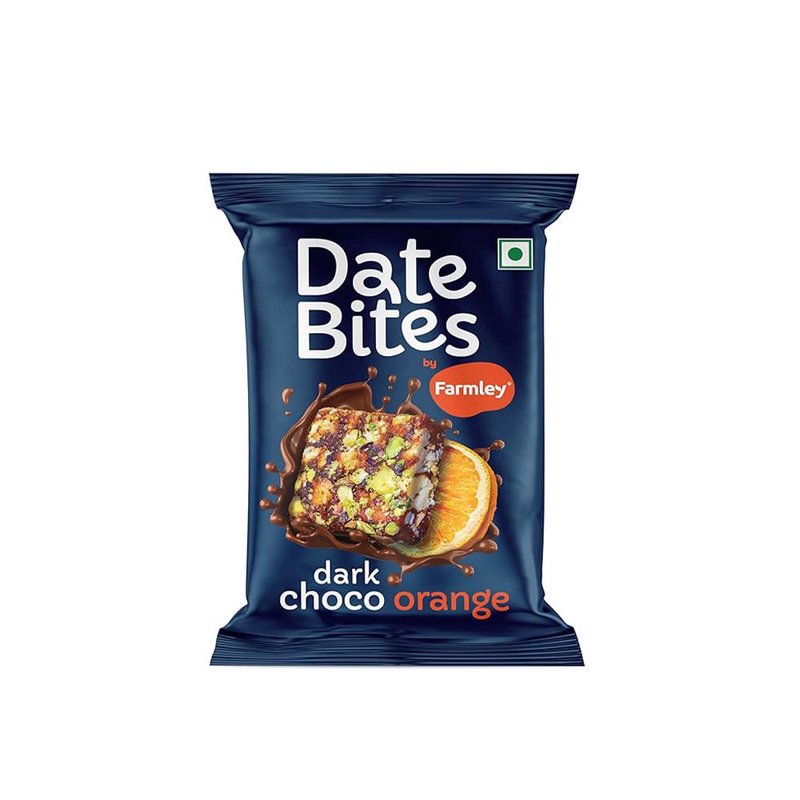 FARMLEY DATE BITES CHOCO ORNG(MC)20GM