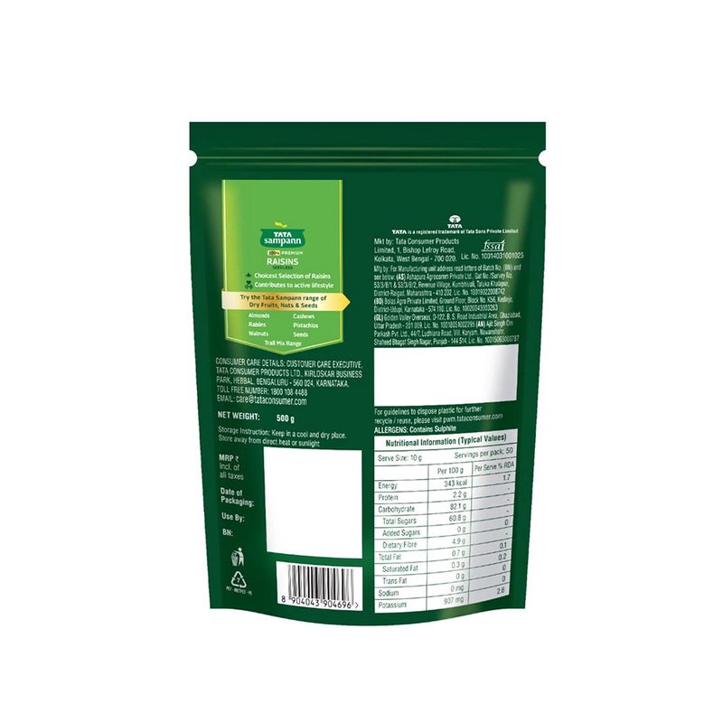 Tata Sampann Raisin 500 G thumbnail 2