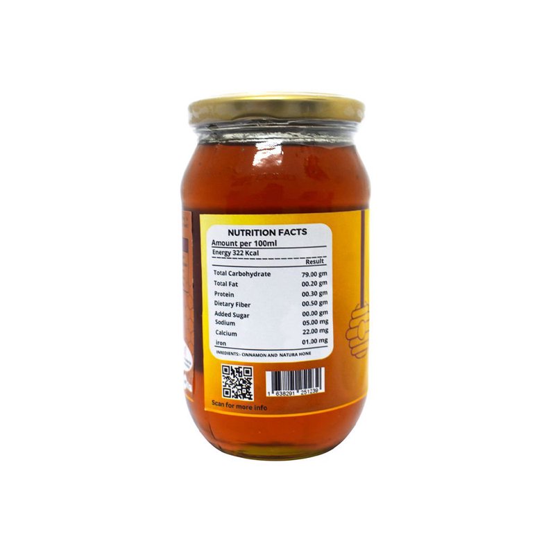 Imzak Infused Cinnamon Honey | Pure Raw Honey with Cinnamon | Immunity Booster, Weight Management & Healthy Sugar Alternative | Natural Antioxidant-Rich Honey thumbnail 2