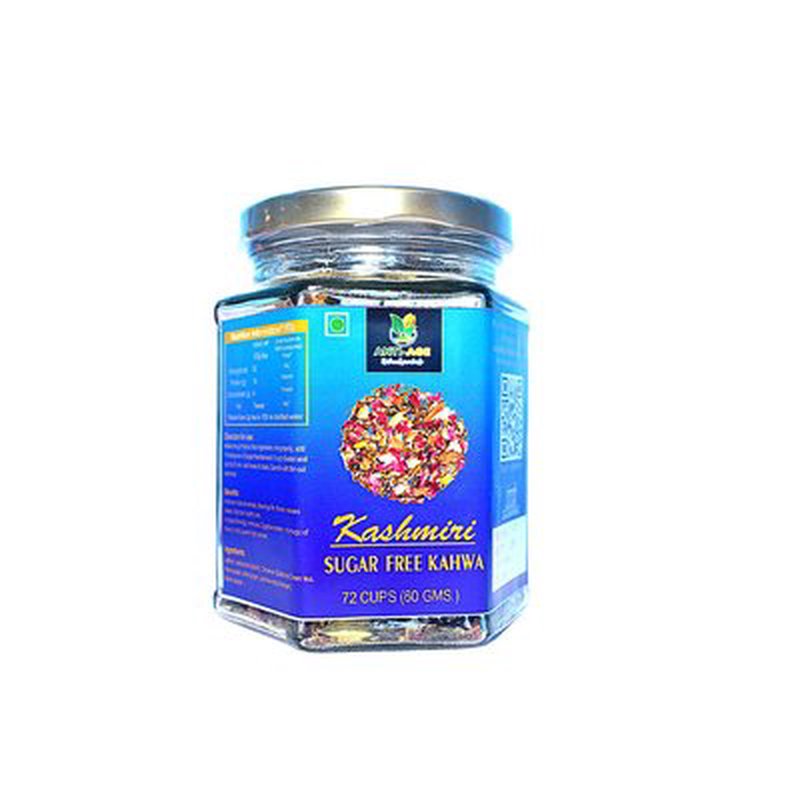 Imzak Kashmiri Kahwa | Premium Traditional Saffron Green Tea Blend | Authentic Kashmiri Herbal Tea with Almonds & Spices | Rich in Antioxidants | Refreshing Wellness Drink for Immunity, Digestion & Relaxation