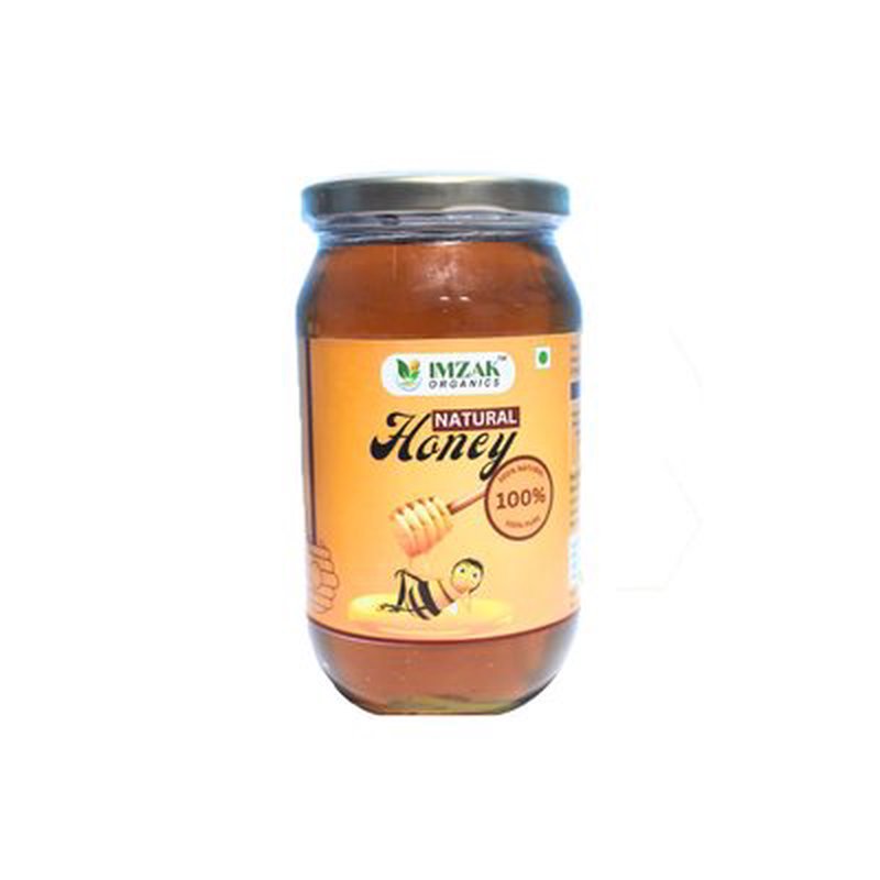 Imzak Multiflora Honey | 100% Pure Raw & Natural Honey | Unprocessed Forest Honey | Rich in Antioxidants & Natural Enzymes | Healthy Natural Sweetener for Immunity & Daily Wellness
