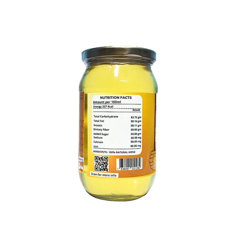 Imzak Kashmiri White Honey | 100% Pure Raw & Natural White Honey | Premium Unprocessed Kashmiri Honey | Rich in Antioxidants, Minerals & Natural Enzymes | Healthy Natural Sweetener for Immunity, Energy, Digestion & Daily Wellness | Smooth Creamy Honey Goodness thumbnail 2