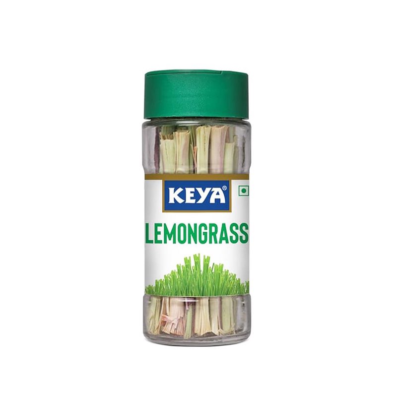Keya Lemongrass | Premium Dried Lemongrass Herb | Fresh Citrus Aroma & Refreshing Flavor | Perfect for Tea, Soups, Curries & Asian Cooking