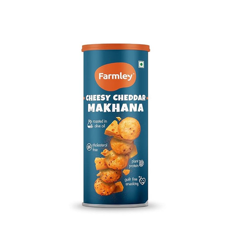 FARMLEY MAKHANA CHEDAR CHEESE 83GM