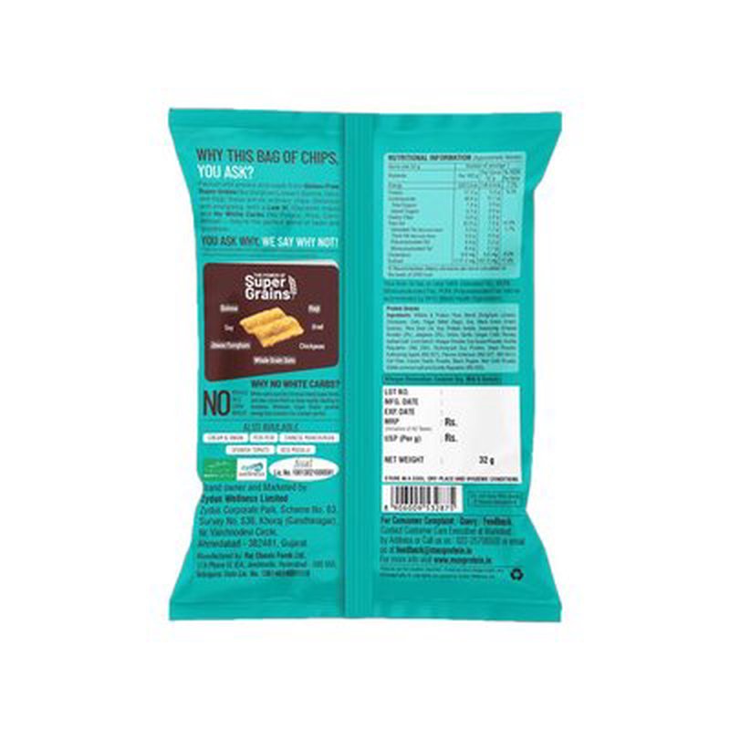RiteBite Namkeen Cheese & Jalapeno | 7 Grain Protein Snack | High Protein | Made with 7 Nutritious Grains | Crispy & Crunchy | Ready-to-Eat | 100% Vegetarian