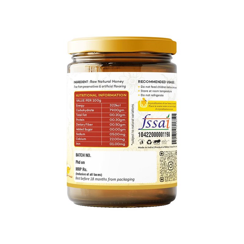 Desi Mantra Sidr Honey | Premium Raw & Natural Honey | Rich Thick Texture & Authentic Taste | Unprocessed & Unfiltered | No Added Sugar | Perfect for Daily Wellness thumbnail 2