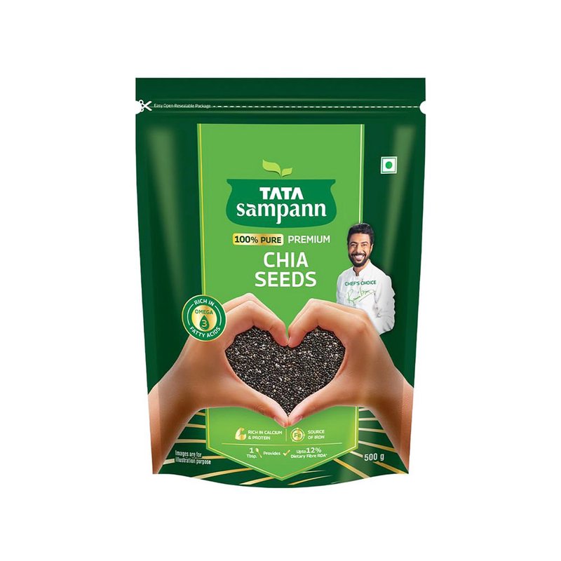Tata Sampann Chia Seeds 500g