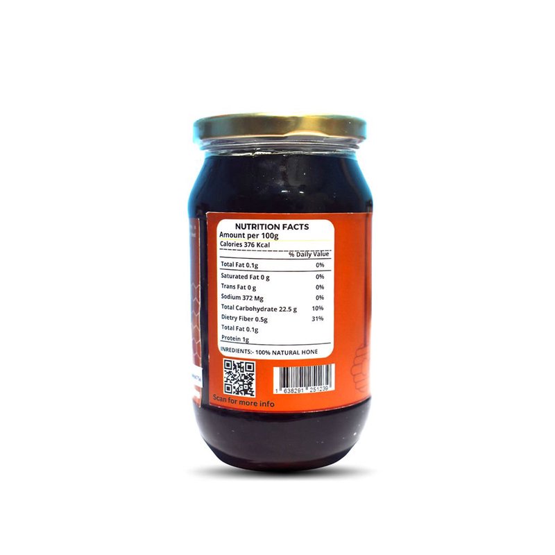 Imzak Ajwain Honey | Pure Raw & Unprocessed Natural Honey | Infused with Ajwain Goodness | Rich in Antioxidants, Minerals & Natural Enzymes | Herbal Honey for Digestion, Immunity, Sore Throat & Daily Wellness | Healthy Natural Sweetener thumbnail 2