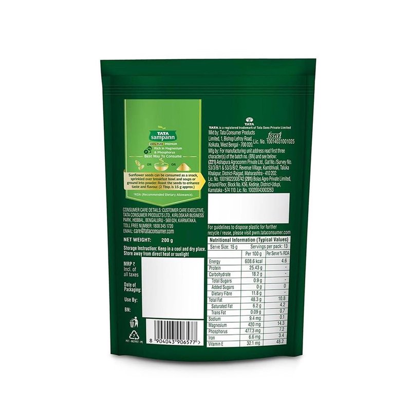 Tata Sampann Sunflower Seeds 200g thumbnail 2