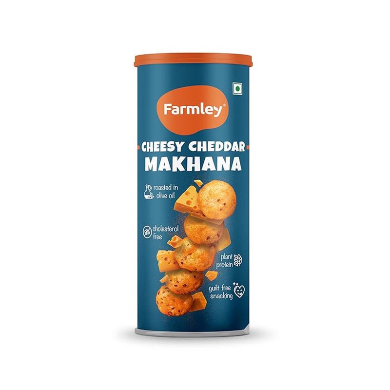 FARMLEY MAKHANA CHEDAR CHEESE 77G