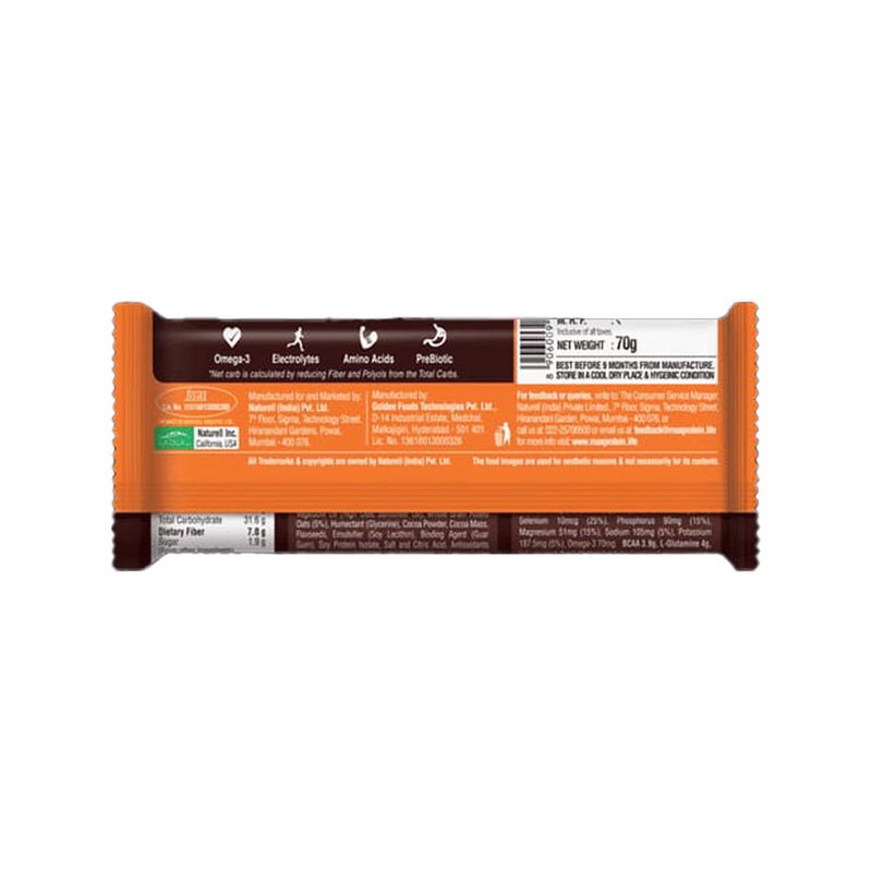 RiteBite Max Protein Active Green Coffee Beans Bar | 20g Protein, 7g Fibre & 21 Vitamins & Minerals | 0 Added Sugar | No Cholesterol & Trans Fat | Vegetarian Protein Snack thumbnail 2